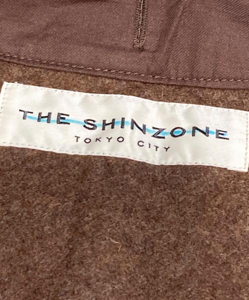 THE SHINZONE（ザ シンゾーン）THE SHINZONE (ザ シンゾーン) ウールモーターサイクルショートジャケット ブラウン サイズ:XSの古着・服飾アイテム