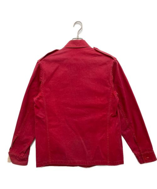 A.P.C.（アーペーセー）A.P.C. (アーペーセー) ミリタリージャケット レッド サイズ:SIZE1の古着・服飾アイテム