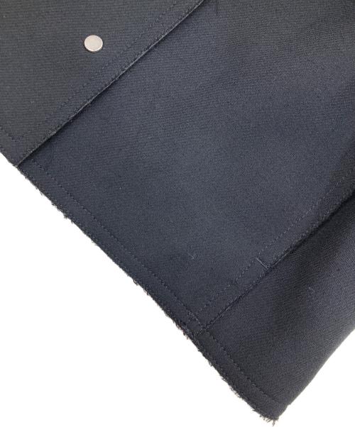 Adam et Rope（アダム エ ロペ）Adam et Rope (アダム エ ロペ) ボンディングオーバージャケット ブラック サイズ:freeの古着・服飾アイテム