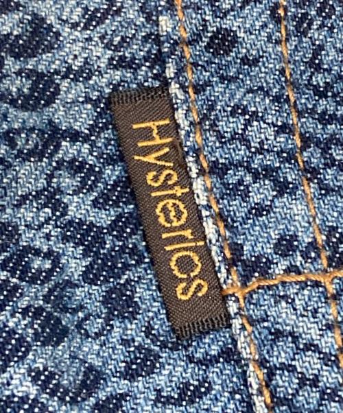 Hysteric Glamour（ヒステリックグラマー）Hysteric Glamour (ヒステリックグラマー) パイソン柄デニムパンツ ネイビー サイズ:SSの古着・服飾アイテム