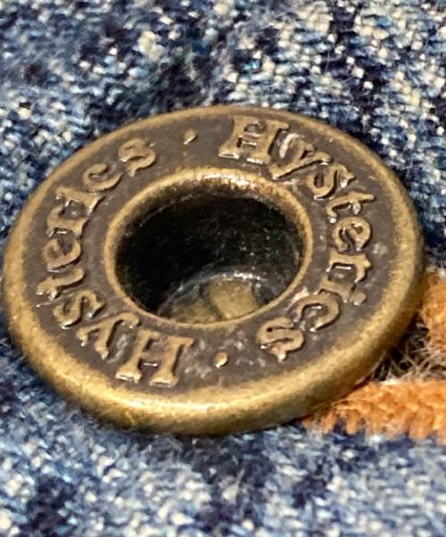 Hysteric Glamour（ヒステリックグラマー）Hysteric Glamour (ヒステリックグラマー) パイソン柄デニムパンツ ネイビー サイズ:SSの古着・服飾アイテム