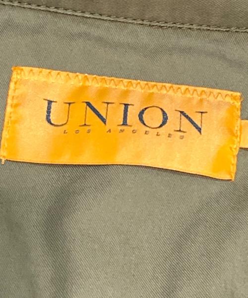 UNION（ユニオン）UNION (ユニオン) BROOKS SHIRT カーキ サイズ:Mの古着・服飾アイテム