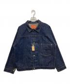 SUGAR CANEシュガーケーン）の古着「14oz. BLUE DENIM BLOUSE “S1945” MODEL」｜インディゴ