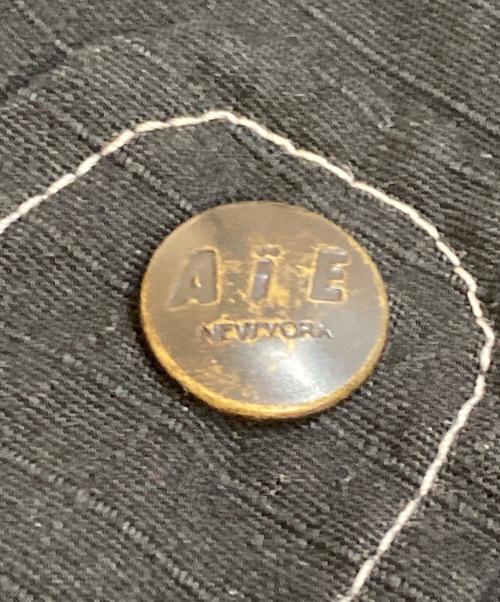 AiE（エーアイイー）AiE (エーアイイー) Prs Shirt Cotton Ripstop ブラック サイズ:Ｍの古着・服飾アイテム