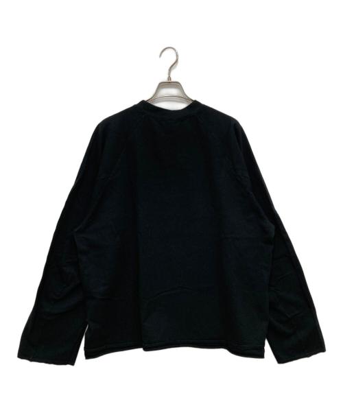 jieda（ジエダ）jieda (ジエダ) スリットロングスリーブTシャツ ブラック サイズ:Mの古着・服飾アイテム
