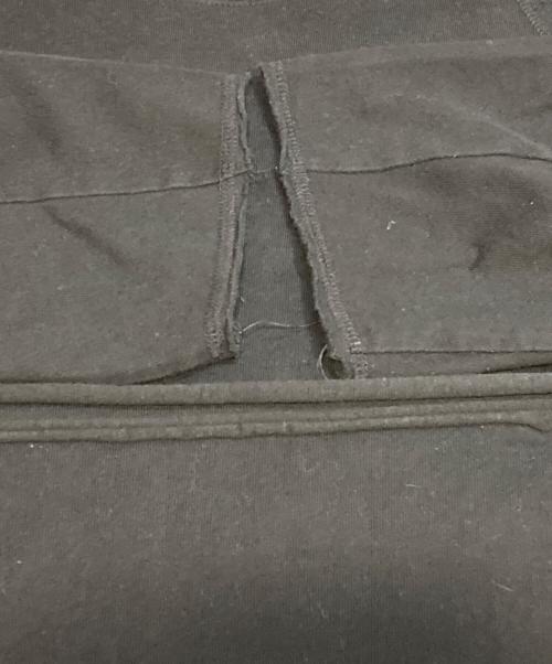 jieda（ジエダ）jieda (ジエダ) スリットロングスリーブTシャツ ブラック サイズ:Mの古着・服飾アイテム