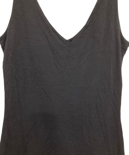 SPORT MAX（スポーツマックス）SPORT MAX (スポーツマックス) ノースリーブワンピース ブラック サイズ:Sの古着・服飾アイテム