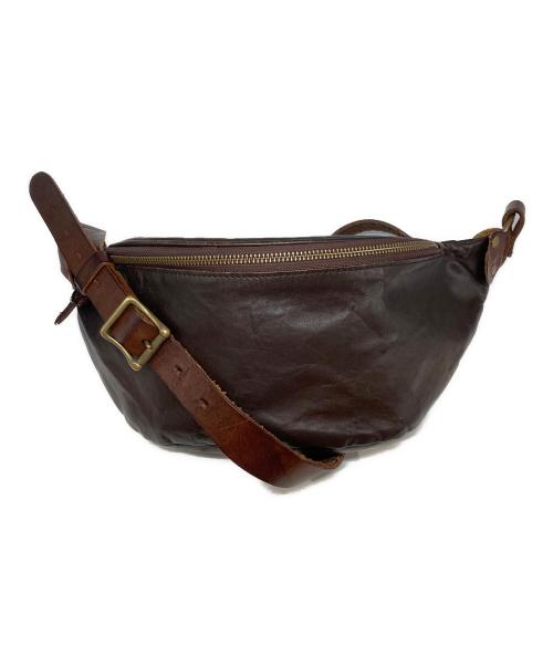 SLOW（スロウ）SLOW (スロウ) ウエストバッグ ブラウンの古着・服飾アイテム