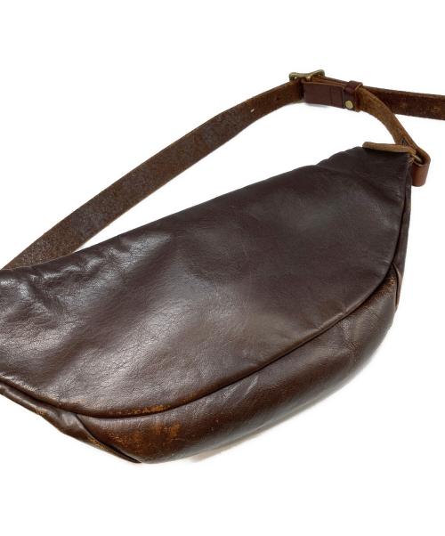 SLOW（スロウ）SLOW (スロウ) ウエストバッグ ブラウンの古着・服飾アイテム