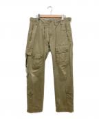 DIESELディーゼル）の古着「カーゴパンツ」｜オリーブ
