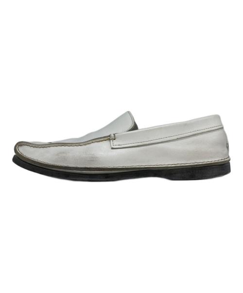 JIL SANDER（ジルサンダー）JIL SANDER (ジルサンダー) ローファー ホワイト サイズ:8の古着・服飾アイテム