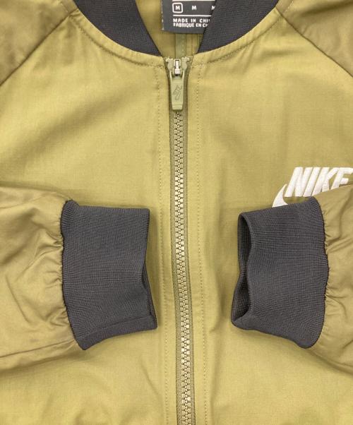 NIKE（ナイキ）NIKE (ナイキ) ウーブンプレイヤーズジャケット グリーン サイズ:Mの古着・服飾アイテム