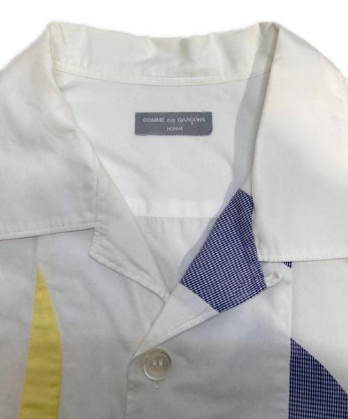COMME des GARCONS HOMME（コムデギャルソン オム）COMME des GARCONS HOMME (コムデギャルソン オム) 半袖シャツ ホワイト サイズ:表記なしの古着・服飾アイテム