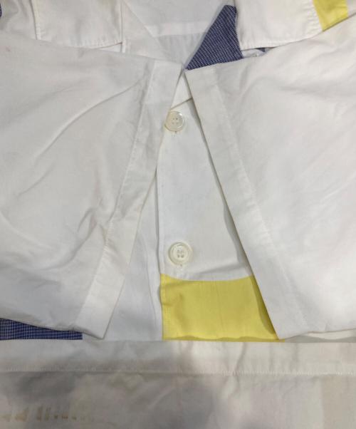 COMME des GARCONS HOMME（コムデギャルソン オム）COMME des GARCONS HOMME (コムデギャルソン オム) 半袖シャツ ホワイト サイズ:表記なしの古着・服飾アイテム
