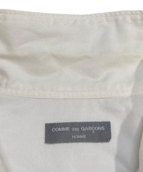 COMME des GARCONS HOMME（コムデギャルソン オム）COMME des GARCONS HOMME (コムデギャルソン オム) 半袖シャツ ホワイト サイズ:表記なしの古着・服飾アイテム