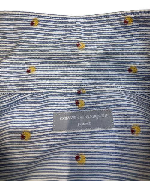 COMME des GARCONS HOMME（コムデギャルソン オム）COMME des GARCONS HOMME (コムデギャルソン オム) 長袖シャツ ブルー サイズ:表記なしの古着・服飾アイテム