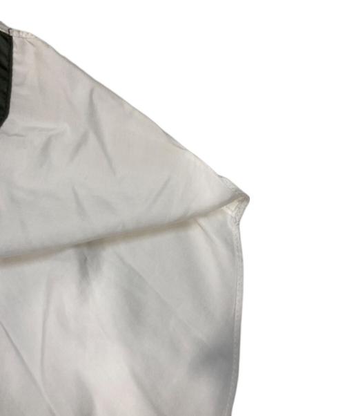 COMME des GARCONS HOMME（コムデギャルソン オム）COMME des GARCONS HOMME (コムデギャルソン オム) ナイロン切替長袖シャツ ホワイト サイズ:Sの古着・服飾アイテム
