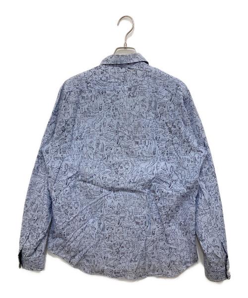 COMME des GARCONS HOMME（コムデギャルソン オム）COMME des GARCONS HOMME (コムデギャルソン オム) シャツ ブルー サイズ:Mの古着・服飾アイテム