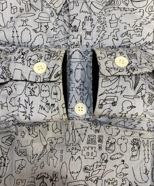 COMME des GARCONS HOMME（コムデギャルソン オム）COMME des GARCONS HOMME (コムデギャルソン オム) シャツ ブルー サイズ:Mの古着・服飾アイテム