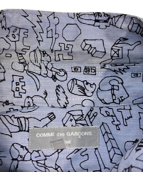 COMME des GARCONS HOMME（コムデギャルソン オム）COMME des GARCONS HOMME (コムデギャルソン オム) シャツ ブルー サイズ:Mの古着・服飾アイテム