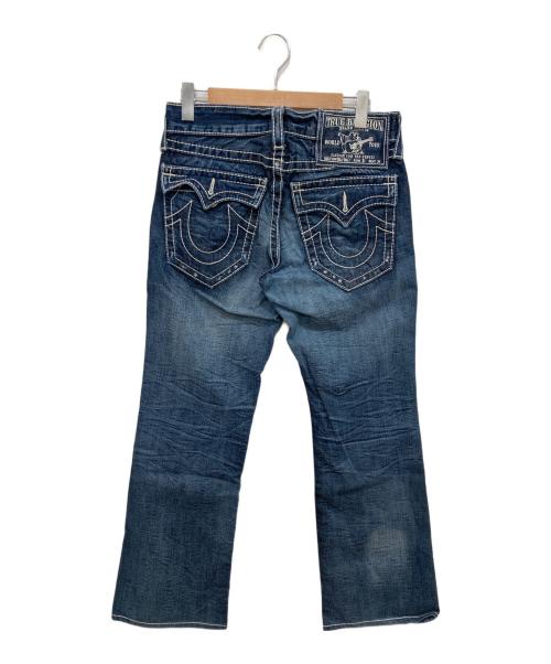 TRUE RELIGION（トゥルー レリジョン）TRUE RELIGION (トゥルー レリジョン) フレアデニムパンツ インディゴ サイズ:34の古着・服飾アイテム