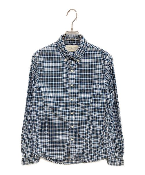 Denim & Supply Ralph Lauren（デニム＆サプライ ラルフローレン）Denim & Supply Ralph Lauren (デニム＆サプライ ラルフローレン) チェックシャツ ブルー サイズ:XSの古着・服飾アイテム