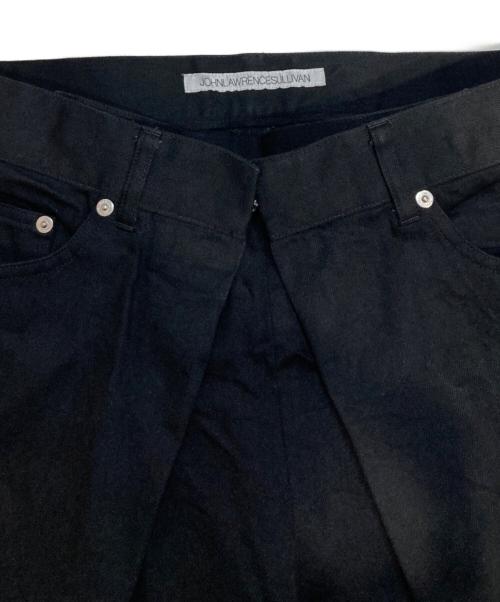 JOHN LAWRENCE SULLIVAN（ジョン ローレンス サリバン）JOHN LAWRENCE SULLIVAN (ジョン ローレンス サリバン) RIGID DENIM WIDE PANTS ブラック サイズ:48(L相当)の古着・服飾アイテム