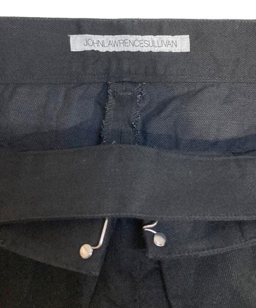 JOHN LAWRENCE SULLIVAN（ジョン ローレンス サリバン）JOHN LAWRENCE SULLIVAN (ジョン ローレンス サリバン) RIGID DENIM WIDE PANTS ブラック サイズ:48(L相当)の古着・服飾アイテム