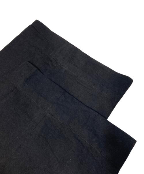 JOHN LAWRENCE SULLIVAN（ジョン ローレンス サリバン）JOHN LAWRENCE SULLIVAN (ジョン ローレンス サリバン) RIGID DENIM WIDE PANTS ブラック サイズ:48(L相当)の古着・服飾アイテム