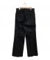 JOHN LAWRENCE SULLIVAN (ジョン ローレンス サリバン) RIGID DENIM WIDE PANTS ブラック サイズ:48(L相当)：15000円