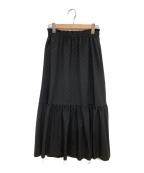 CHONOチョノ）の古着「チュールスカート」｜ブラック