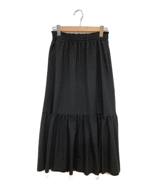 CHONO（チョノ）CHONO (チョノ) チュールスカート ブラック サイズ:L 未使用品の古着・服飾アイテム