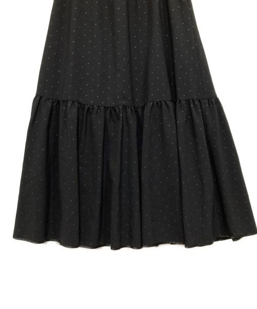 CHONO（チョノ）CHONO (チョノ) チュールスカート ブラック サイズ:L 未使用品の古着・服飾アイテム