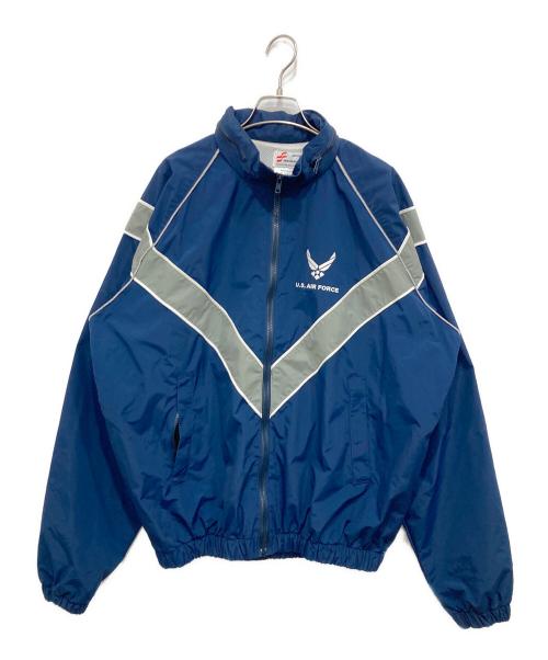 US AIR FORCE（ユーエスエアフォース）US AIR FORCE (US AIR FORCE) ナイロンジャケット ネイビー サイズ:Mの古着・服飾アイテム