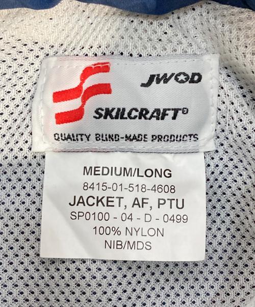 US AIR FORCE（ユーエスエアフォース）US AIR FORCE (US AIR FORCE) ナイロンジャケット ネイビー サイズ:Mの古着・服飾アイテム