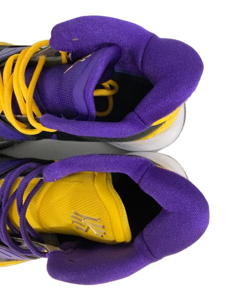 NIKE（ナイキ）NIKE (ナイキ) By You Kyrie 7 ブラック×パープル×イエロー サイズ:25cmの古着・服飾アイテム