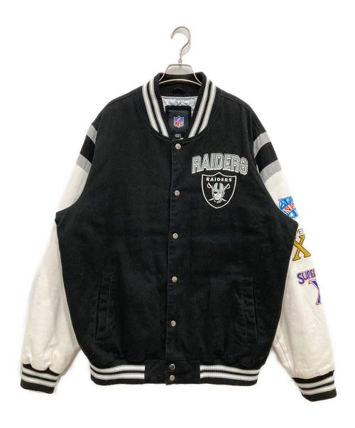 NFL（エヌエフエル）NFL (エヌエフエル) コットンスタジャン ブラック サイズ:XLの古着・服飾アイテム