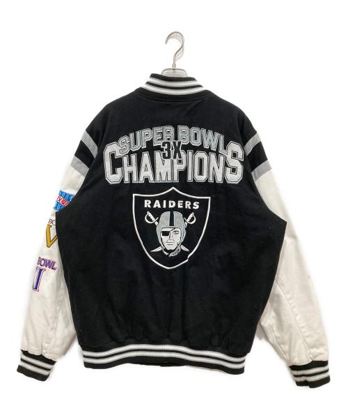 NFL（エヌエフエル）NFL (エヌエフエル) コットンスタジャン ブラック サイズ:XLの古着・服飾アイテム