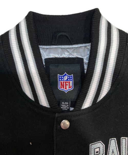 NFL（エヌエフエル）NFL (エヌエフエル) コットンスタジャン ブラック サイズ:XLの古着・服飾アイテム