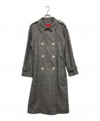 JUNKO SHIMADAジュンコシマダ）の古着「トレンチコート」｜グレー