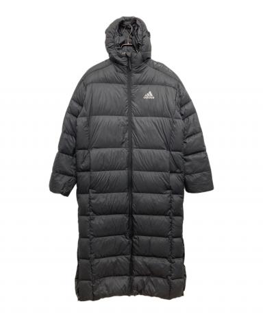 中古・古着通販】adidas (アディダス) ダウンコート ブラック サイズ:M
