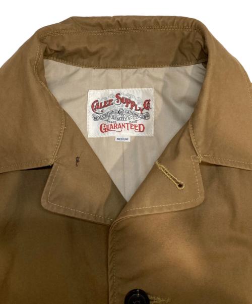 CALLEE（キャリー）CALLEE (キャリー) CALEE HORSE CLOTH LONG COAT カーキ サイズ:Mの古着・服飾アイテム