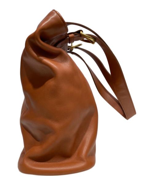 OLD COACH（オールドコーチ）OLD COACH (オールドコーチ) レザートートバッグ ブラウンの古着・服飾アイテム