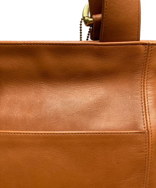 OLD COACH（オールドコーチ）OLD COACH (オールドコーチ) レザートートバッグ ブラウンの古着・服飾アイテム