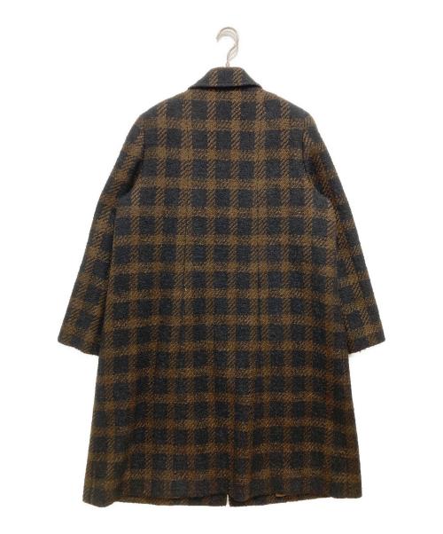 CHANEL（シャネル）CHANEL (シャネル) ココマークツイードコート ブラウン サイズ:40(M)の古着・服飾アイテム