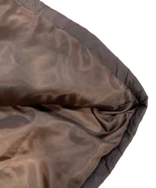 PisaAlto（ピサアルト）PisaAlto (ピサアルト) 襟コーデュロイフード付ダウンコート ブラウン サイズ:XLの古着・服飾アイテム