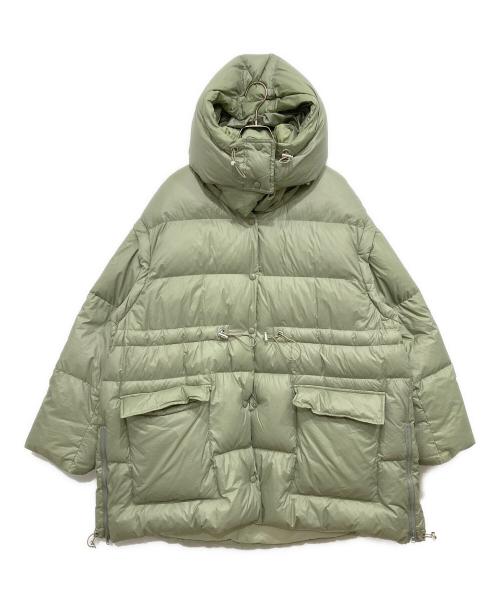 MAISON SPECIAL（メゾンスペシャル）MAISON SPECIAL (メゾンスペシャル) Over Tunic Down グリーン サイズ:Freeの古着・服飾アイテム