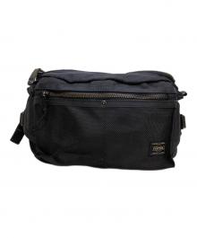PORTER（ポーター）の古着「ウエストバッグ」｜ブラック