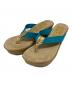 ISLAND SLIPPER（アイランドスリッパ）の古着「トングウェッジソールサンダル」｜ベージュ