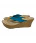 ISLAND SLIPPER (アイランドスリッパ) トングウェッジソールサンダル ベージュ サイズ:6：4000円